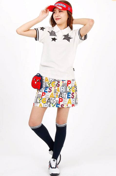 サイズ2☆パーリーゲイツ☆ I’m PEARLY GATESロゴ スカート☆新品