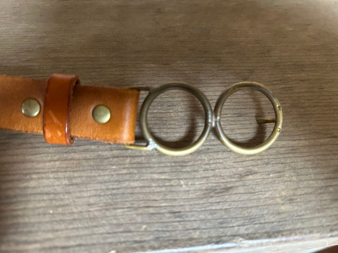 nejicommu ネジコミュ レザーベルト hender scheme