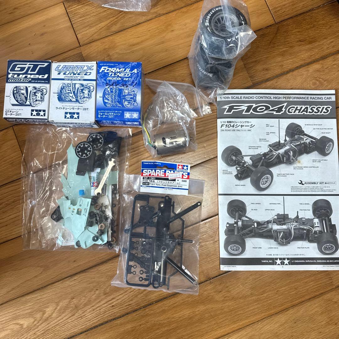 ラジコン　タミヤ　f104