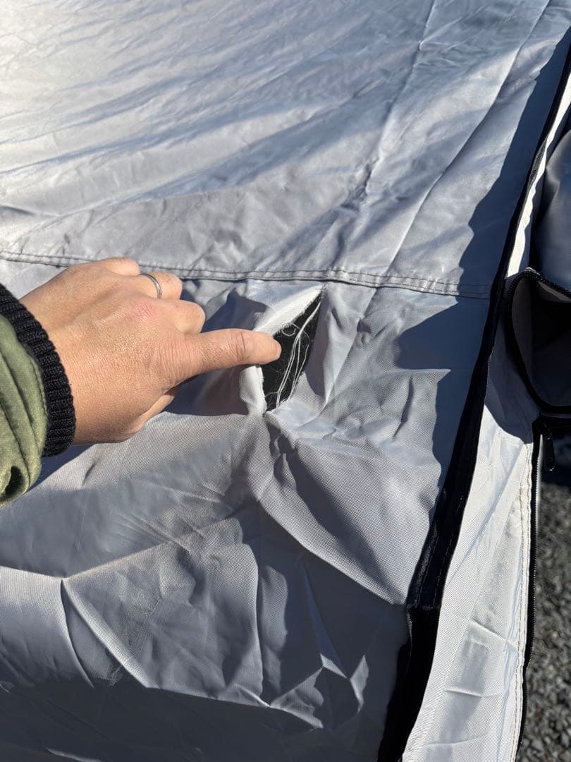 バイク 自転車　ガレージ 物置 2台用 幅170cm×奥行230cm 高耐水