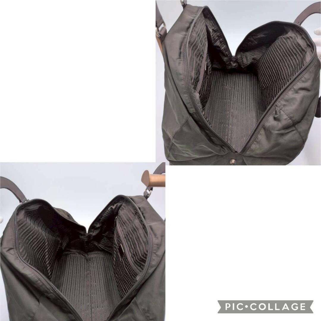 PRADA プラダ テスートナイロン レザー ボストンバッグ トラベルバック