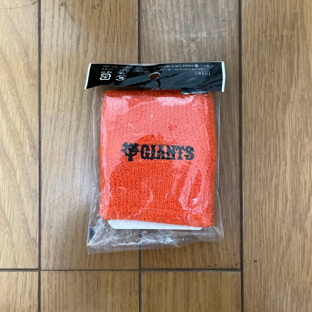 GIANTS 応援リストバンド オレンジ色 25番