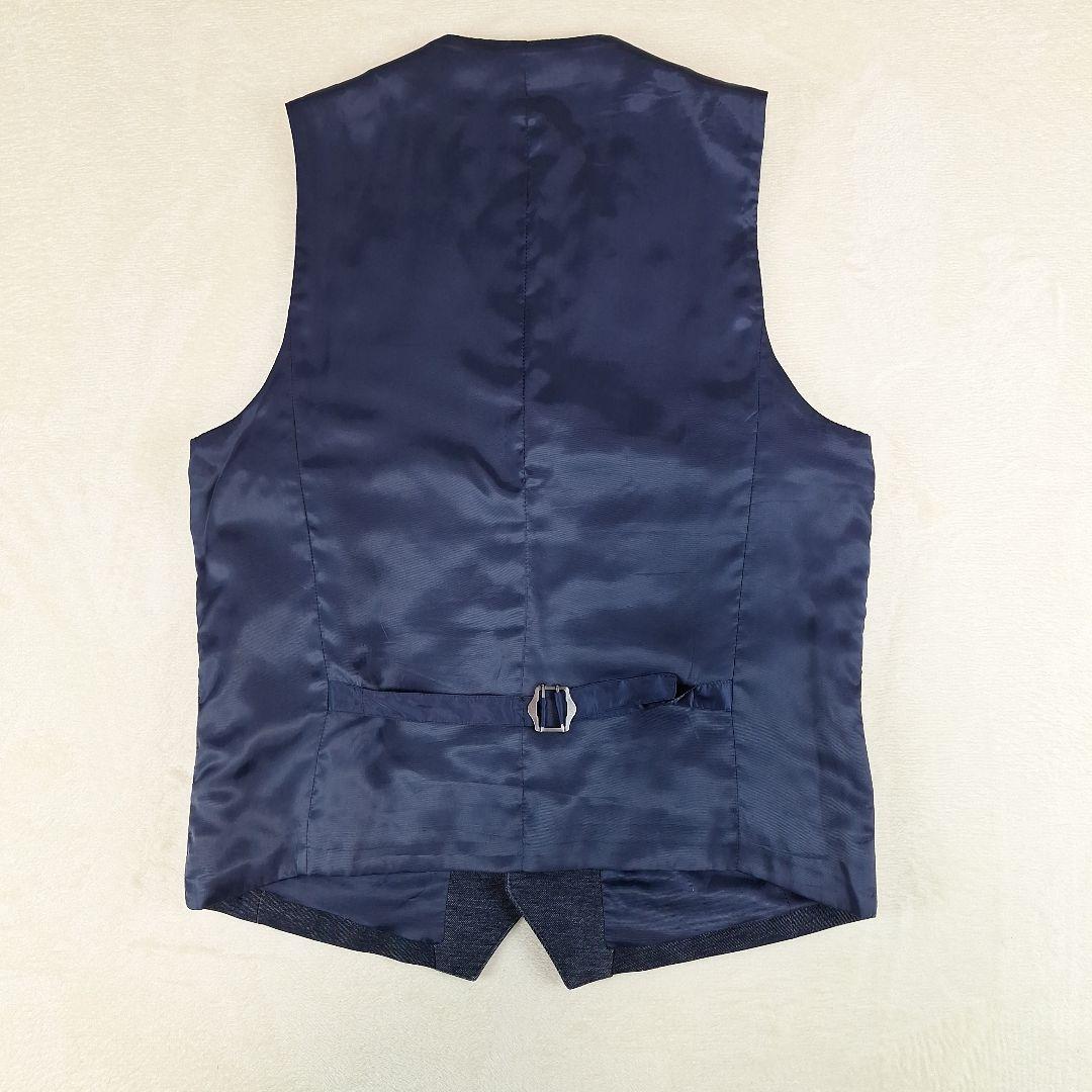 キャサリンハムネット　デニムストレッチ　スーツスリーピース　L　パンツM