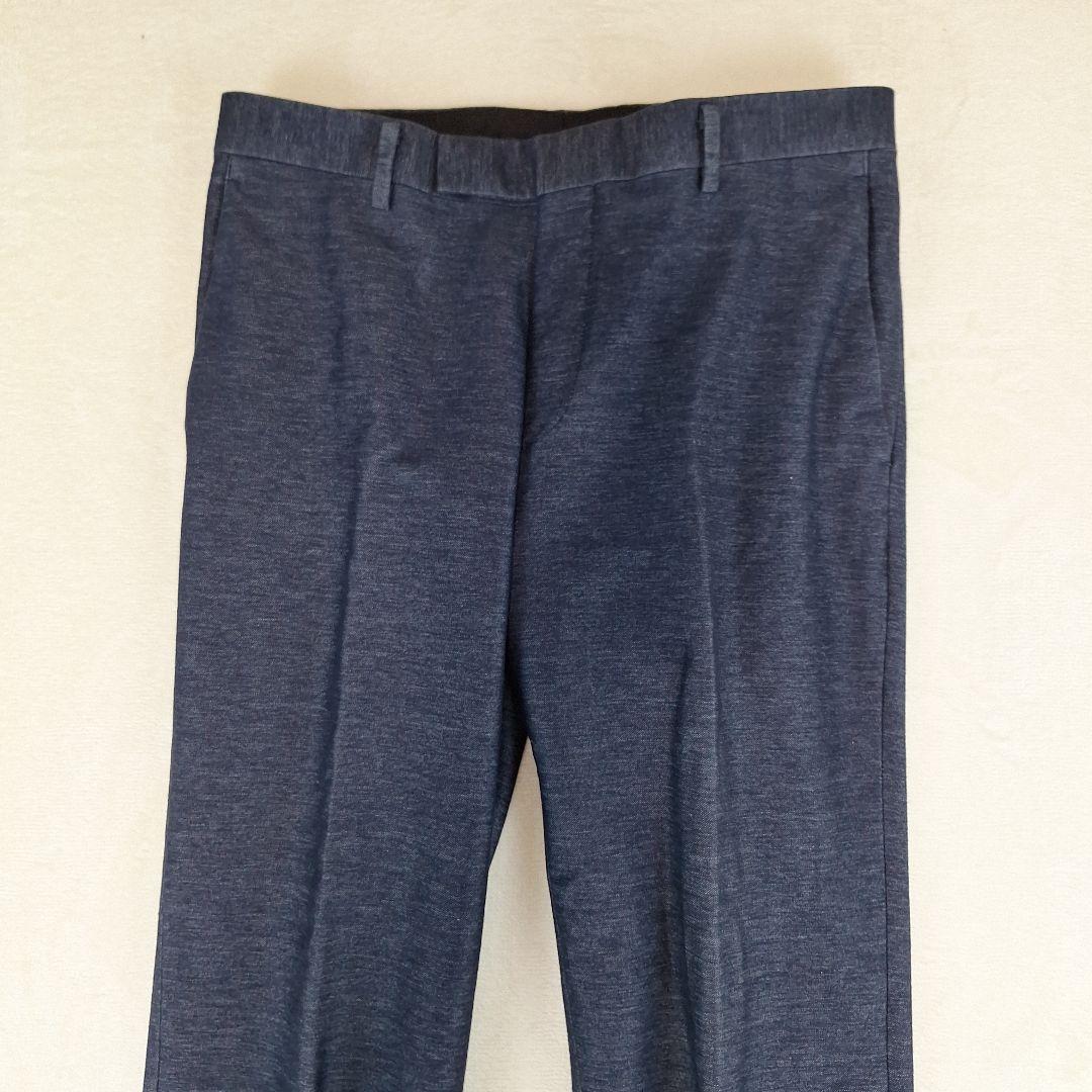 キャサリンハムネット　デニムストレッチ　スーツスリーピース　L　パンツM