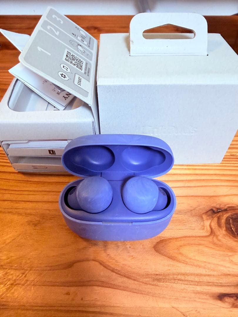 中古 SONY LinkBuds S WF-LS900N ブルー 保証残あり