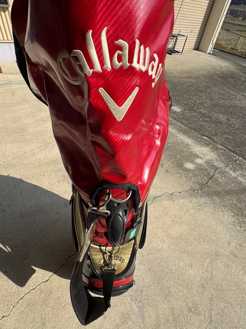 Callaway キャディバッグ レッド ブラック