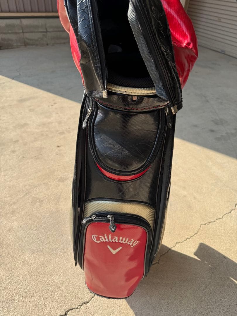 Callaway キャディバッグ レッド ブラック