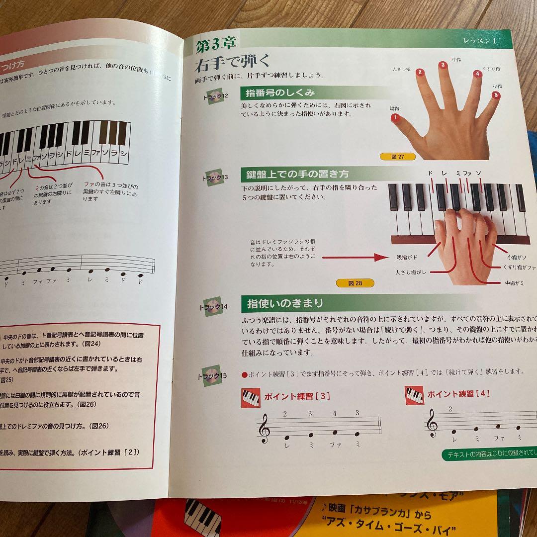 1から上級まで発展出来る完全教則本CD付きです、
