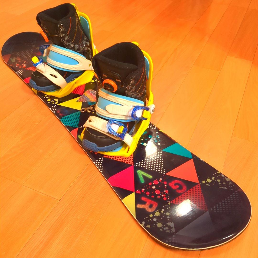 ✨️IGNIO GRV-T EAM 110cm スノーボード 3点セット