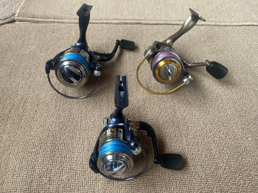 スピニングリール 2000 3000 4000番手 スズミ　美品まとめ売り ①