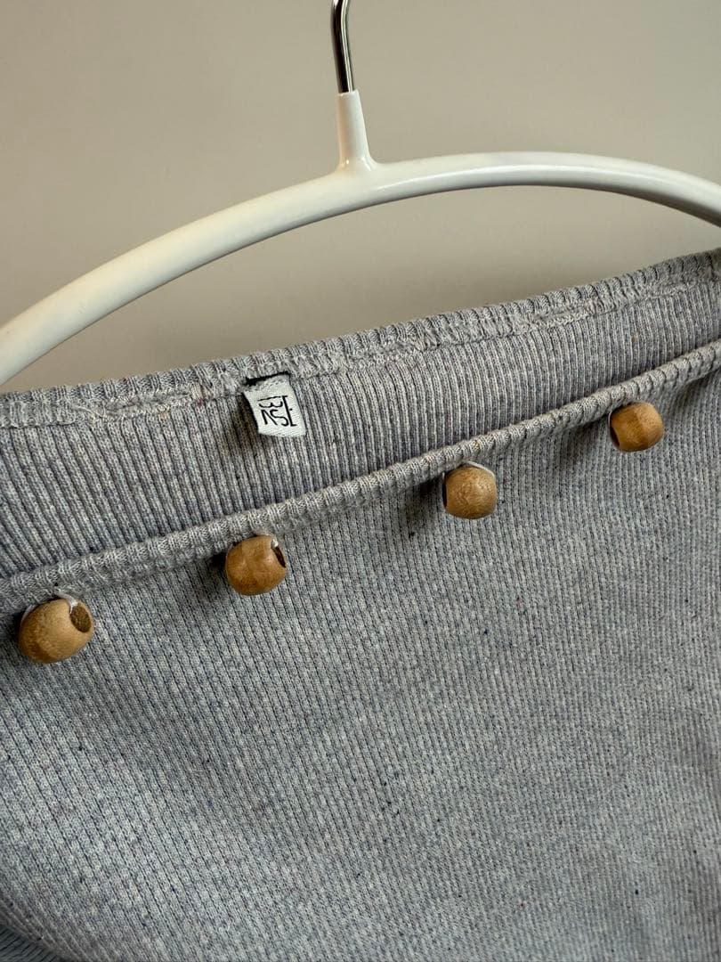 トップス Baserange TAV long sleeve Grey Melange