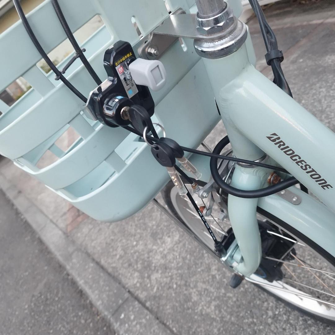 極美品 ブリヂストン 電動三輪自転車 RAKUTTO ラクットワゴン 14.3A