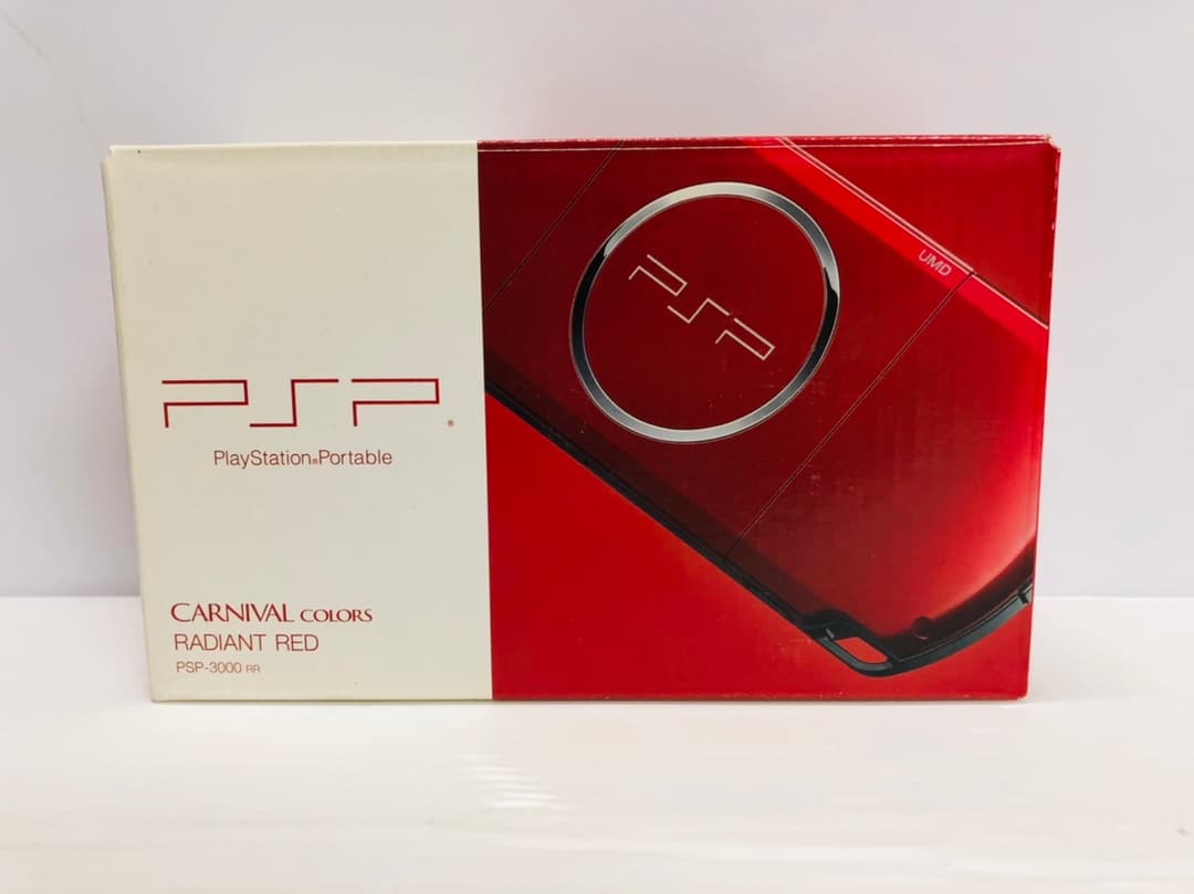 ★未使用品★極美品ラディアント・レッド (PSP-3000RR)生産終了　訳