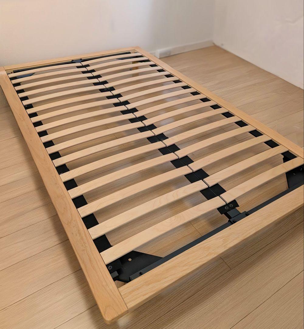 無印良品 木製ベッドフレーム セミダブル オーク