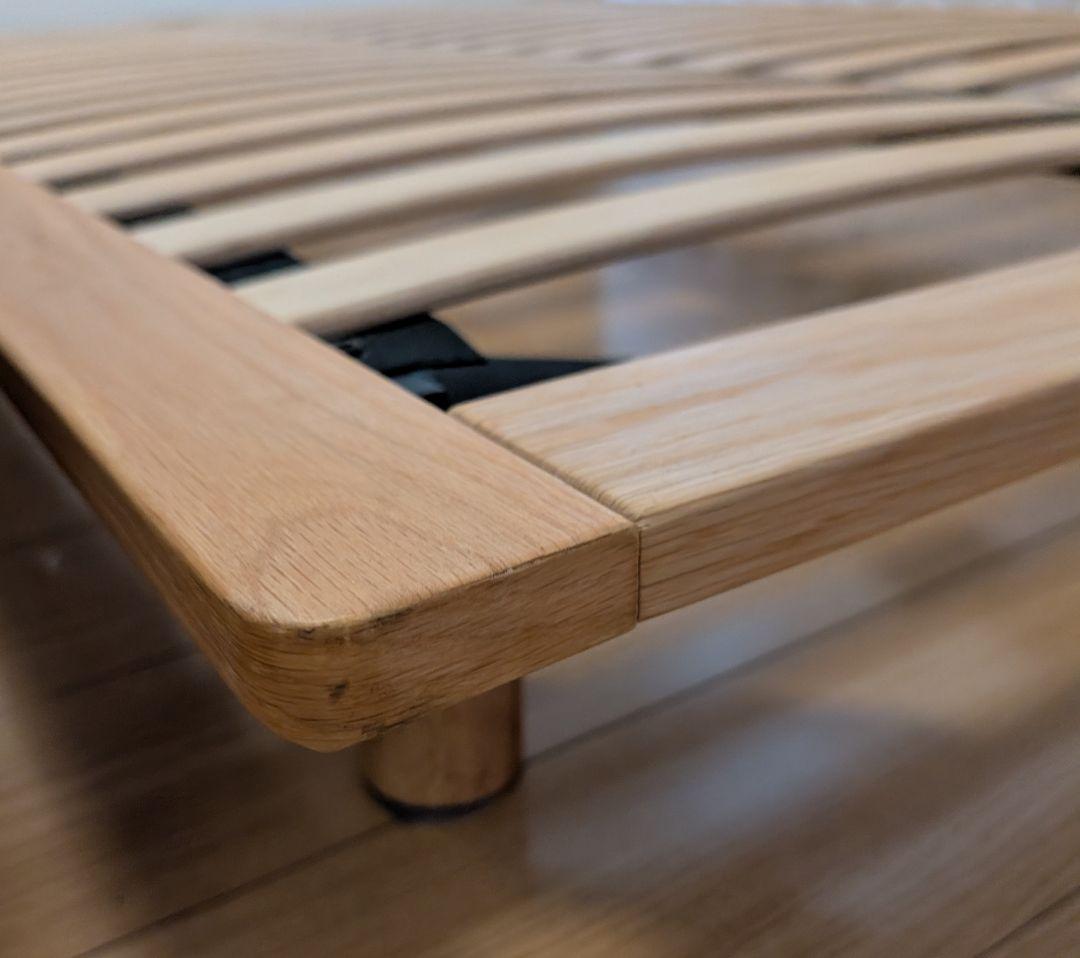 無印良品 木製ベッドフレーム セミダブル オーク