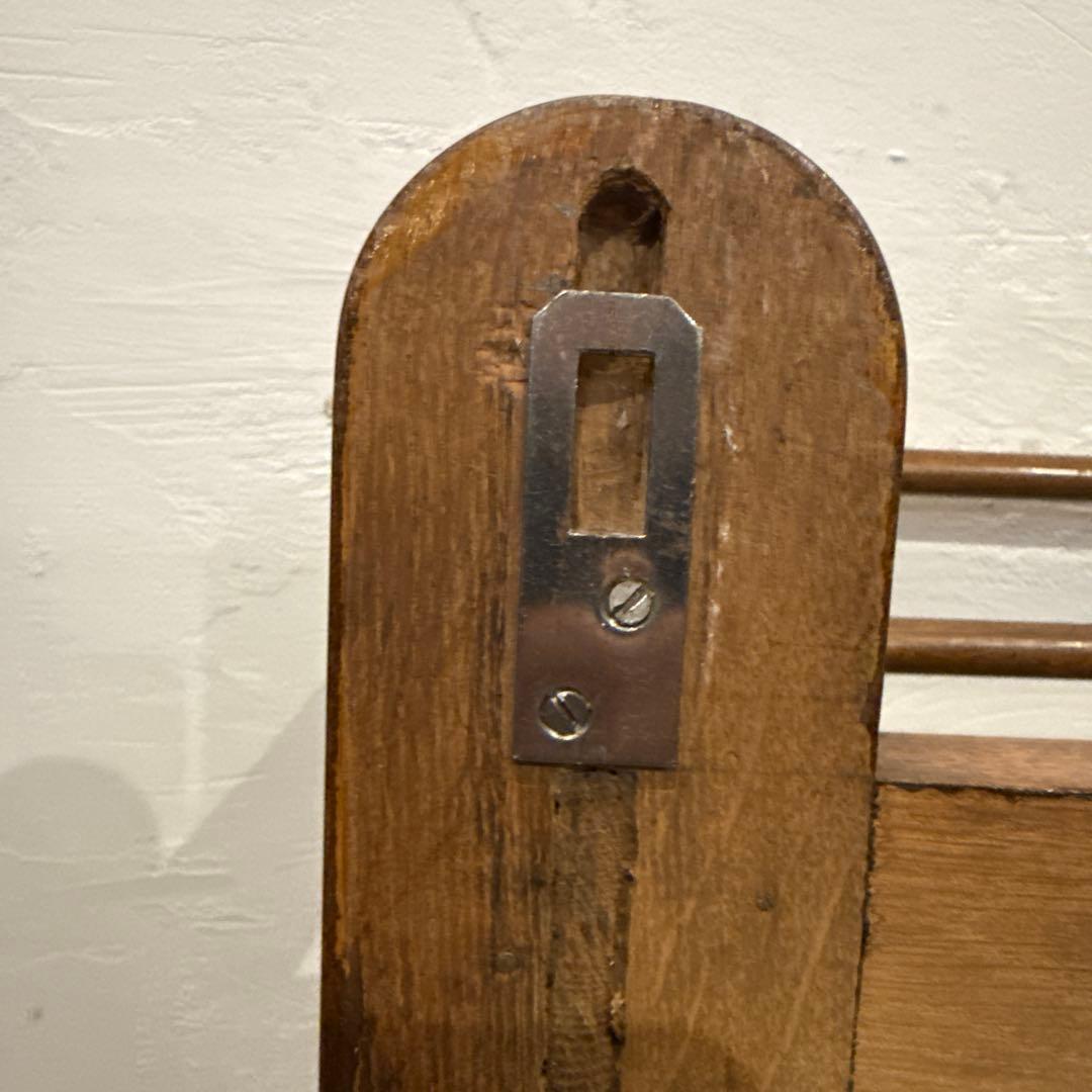 年末年始saleヴィンテージ　木製ウォールハンガー　壁掛け　ハンガーラック