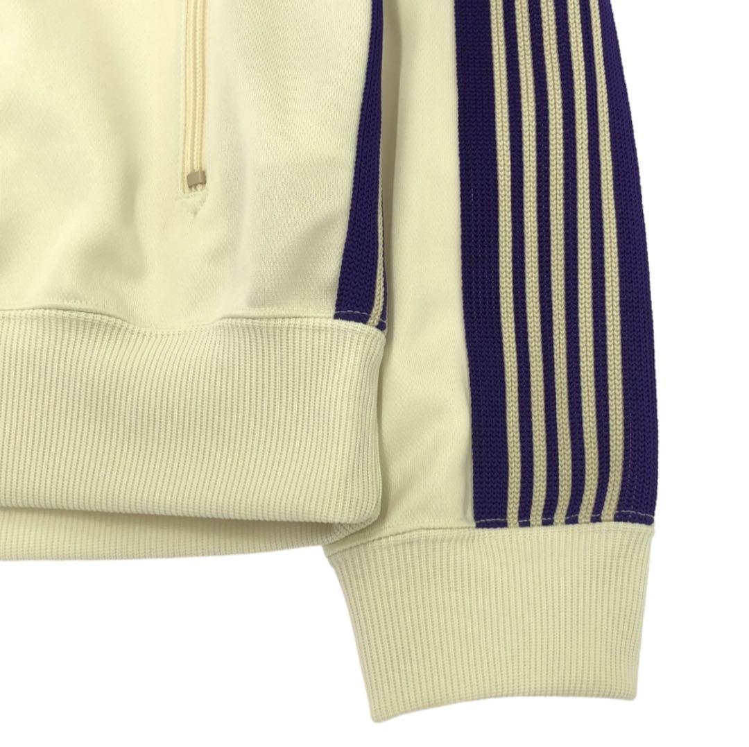 Needles トラックジャケット ホワイト パープル