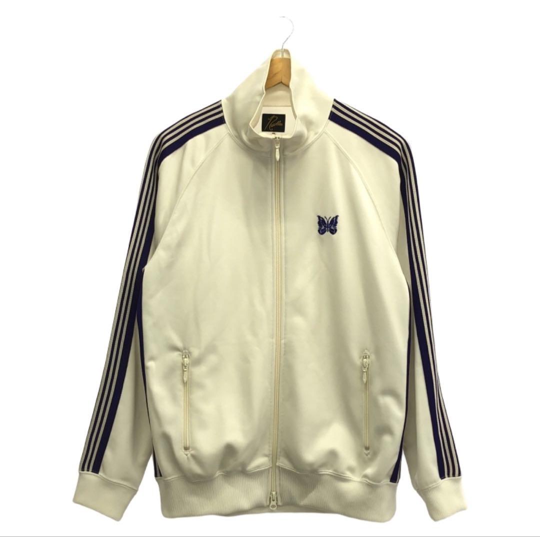 Needles トラックジャケット ホワイト パープル