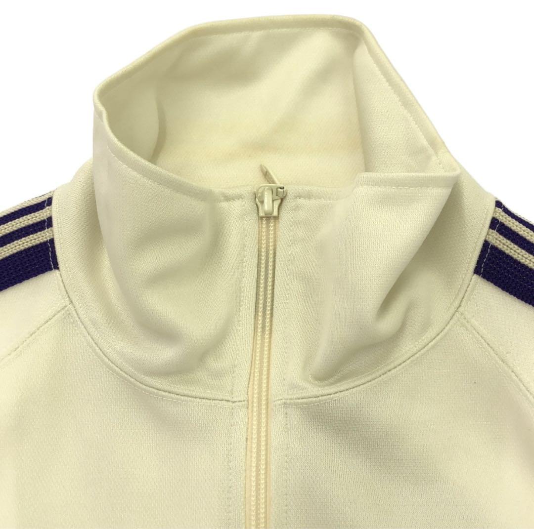 Needles トラックジャケット ホワイト パープル