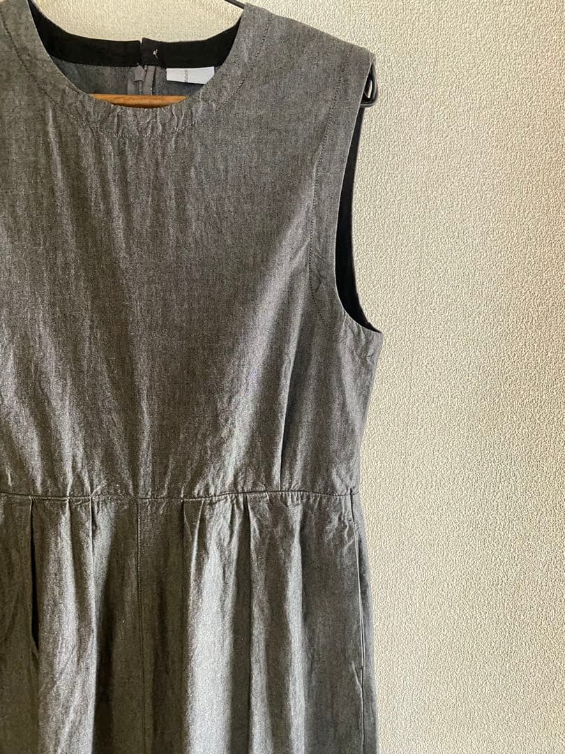 solamonat poche|ライトオンスシャンブレー ノースリオールインワン