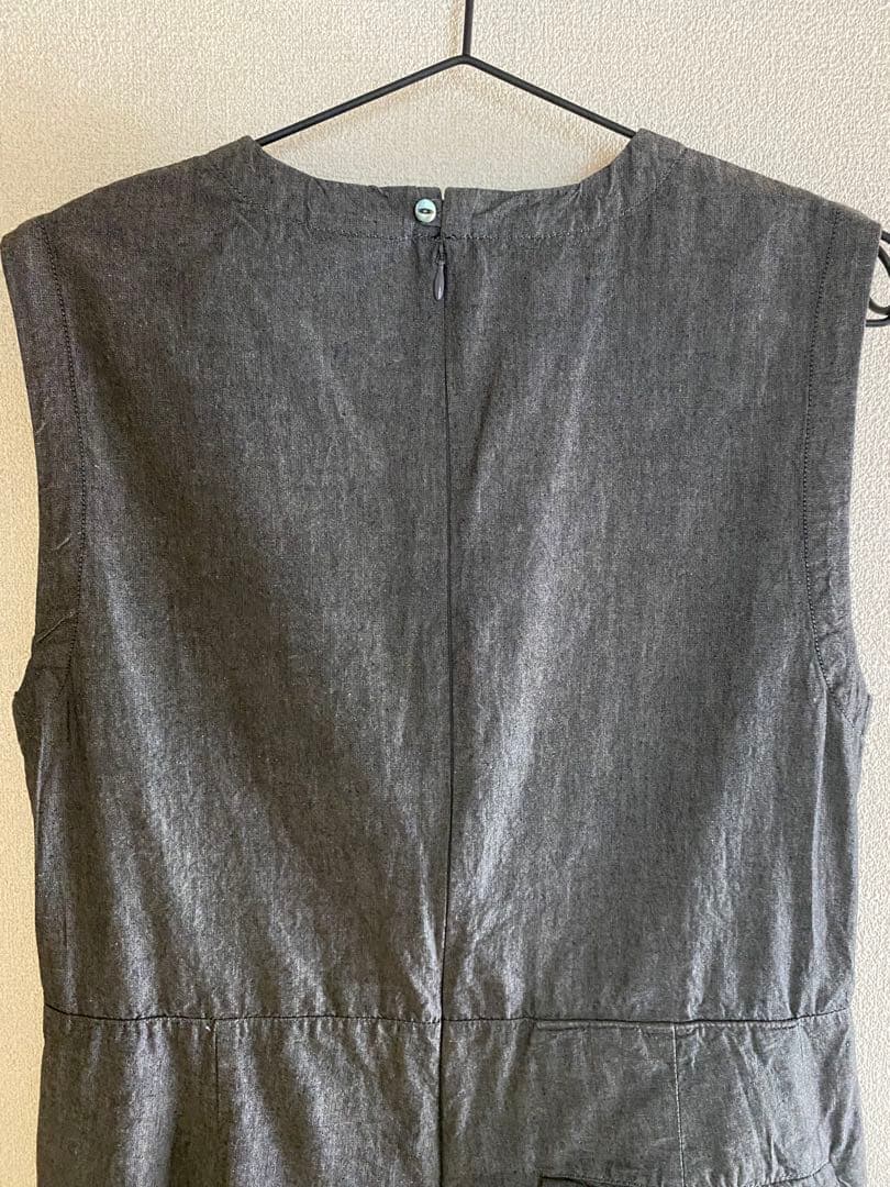 solamonat poche|ライトオンスシャンブレー ノースリオールインワン