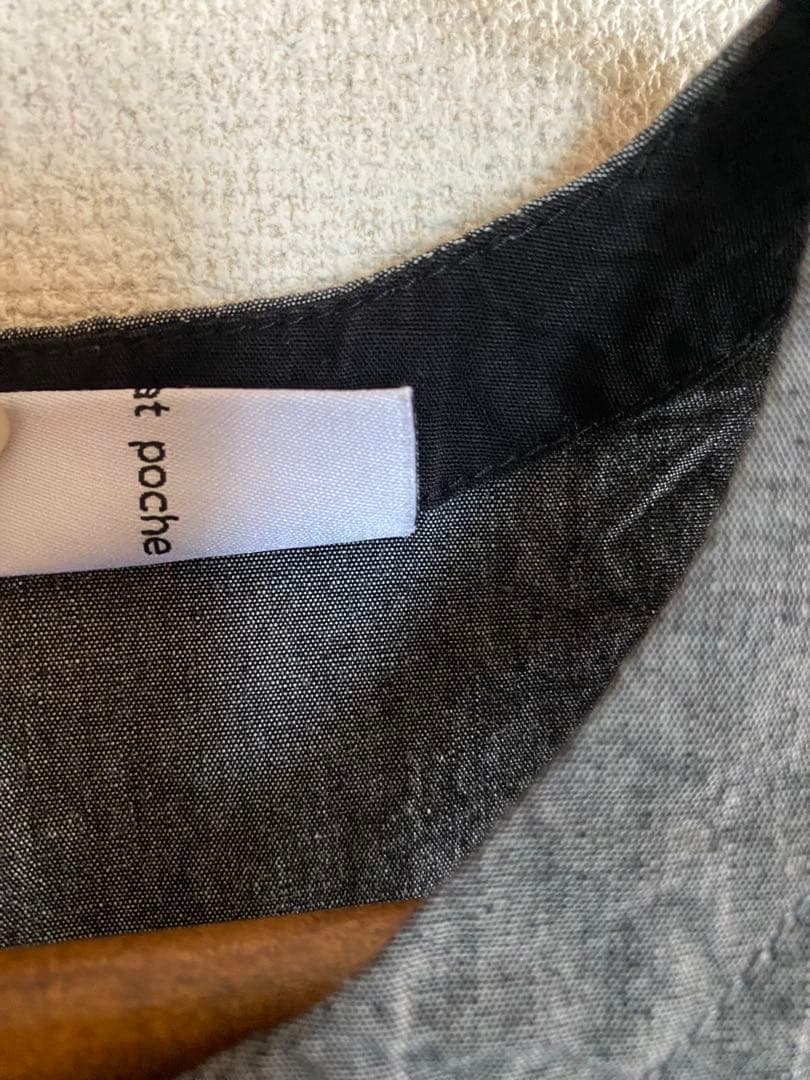 solamonat poche|ライトオンスシャンブレー ノースリオールインワン