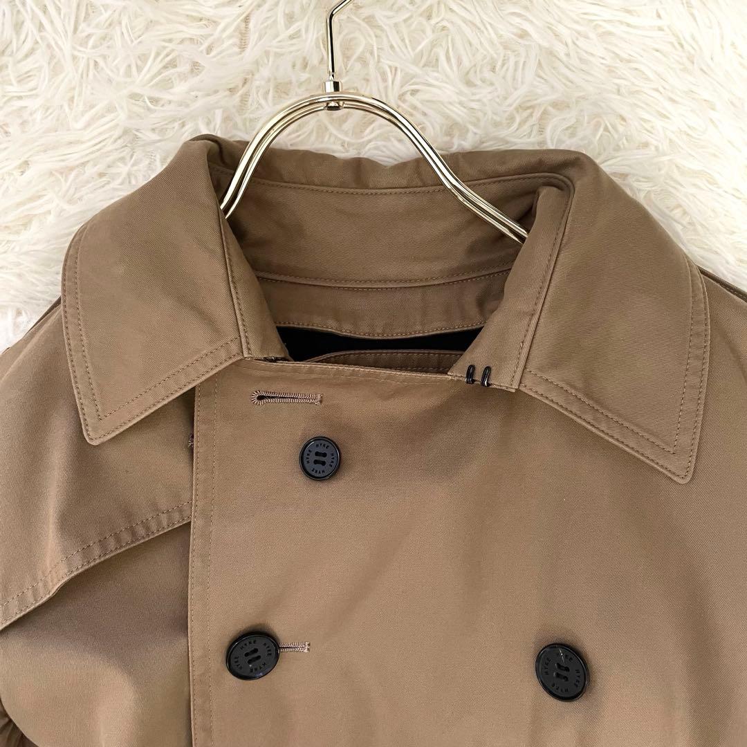 p☆美品✨️ハイク トレンチコート ウールライナー付き ベルト ベージュ 2