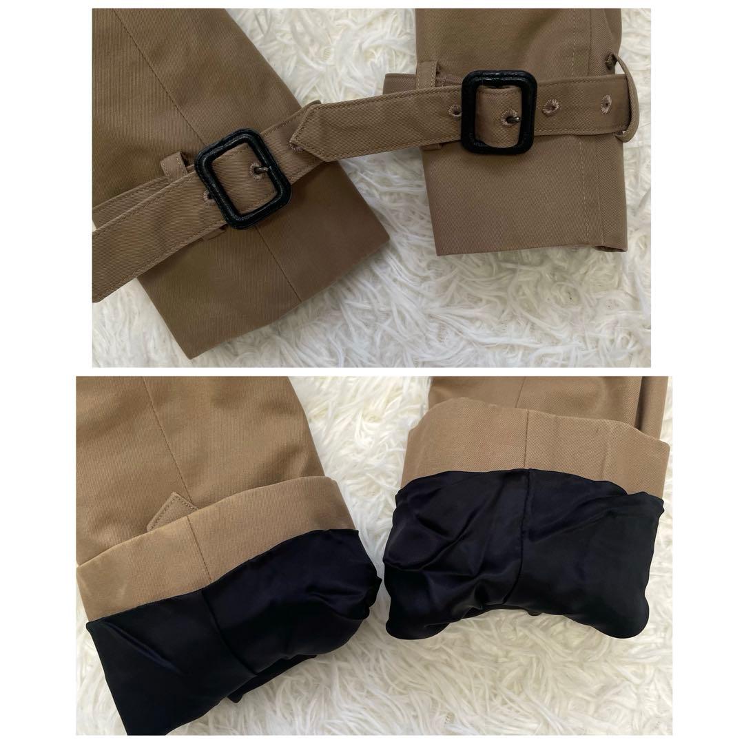 p☆美品✨️ハイク トレンチコート ウールライナー付き ベルト ベージュ 2