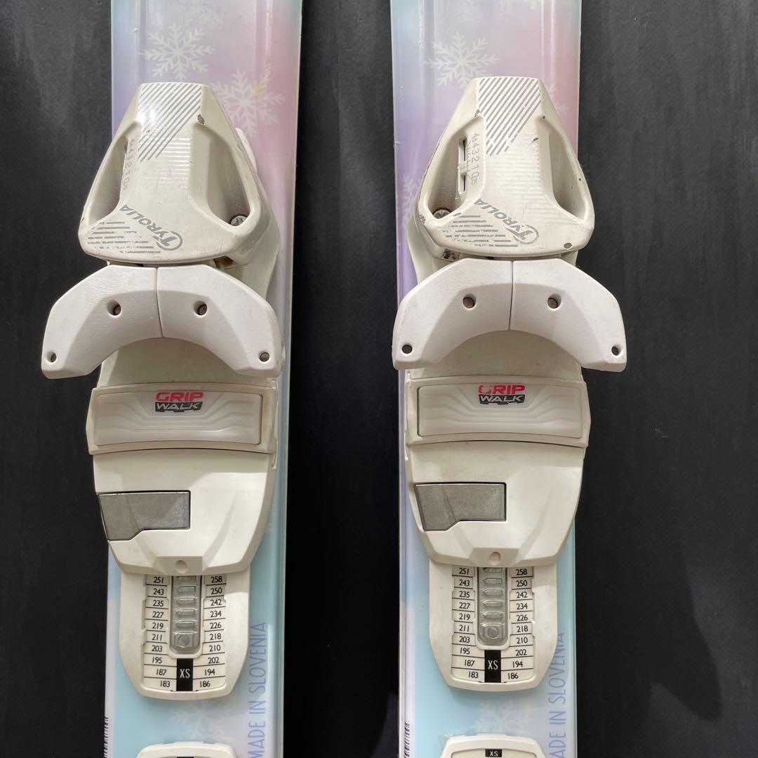 STREULE 110ｃｍ スキー板 バインディング　Atomicストック付き