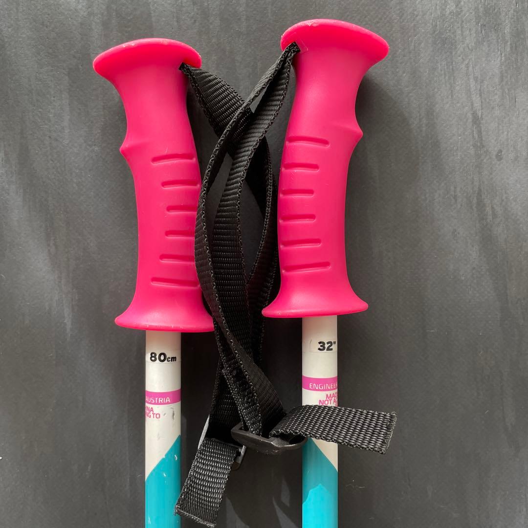 STREULE 110ｃｍ スキー板 バインディング　Atomicストック付き