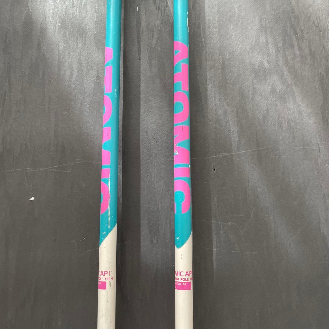 STREULE 110ｃｍ スキー板 バインディング　Atomicストック付き