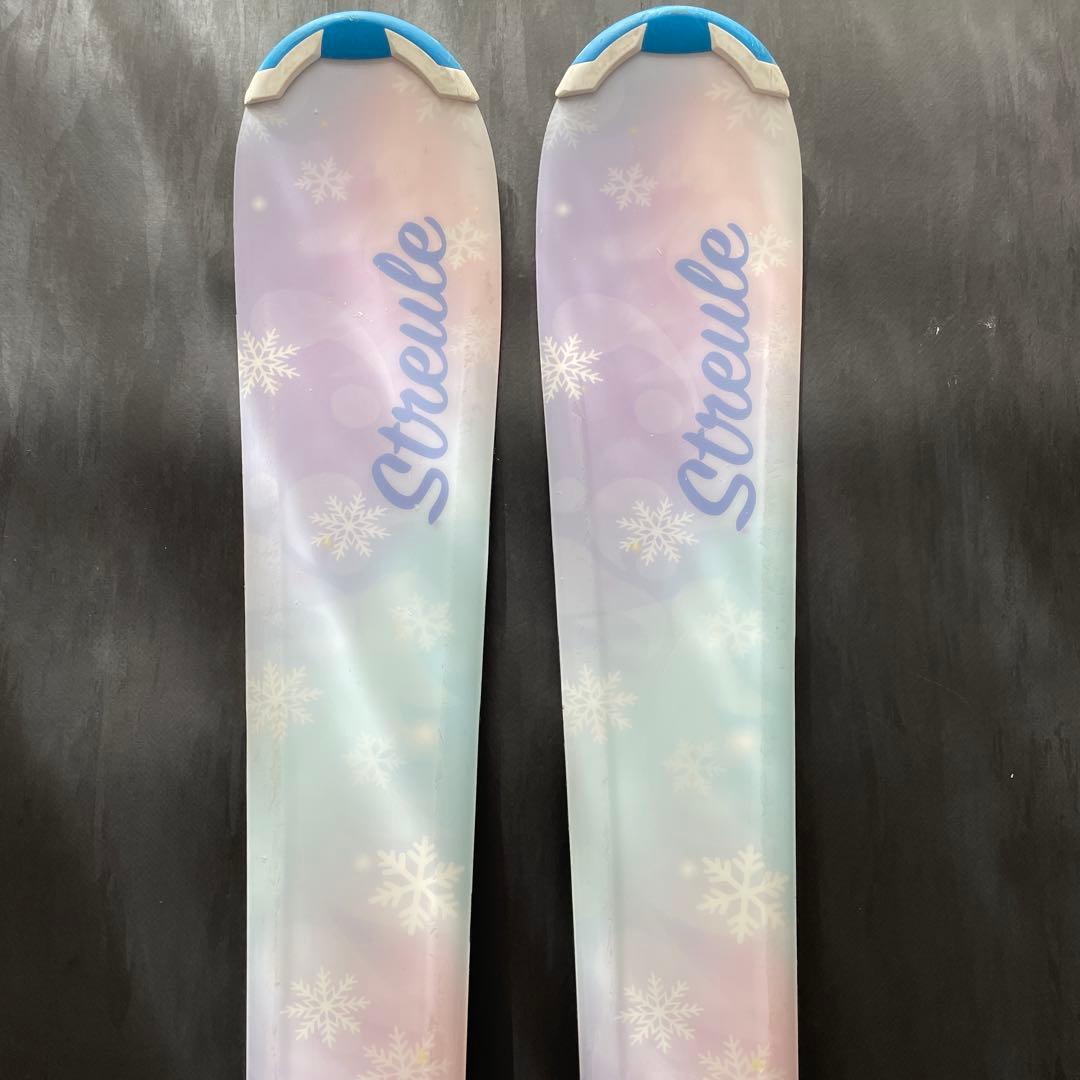 STREULE 110ｃｍ スキー板 バインディング　Atomicストック付き