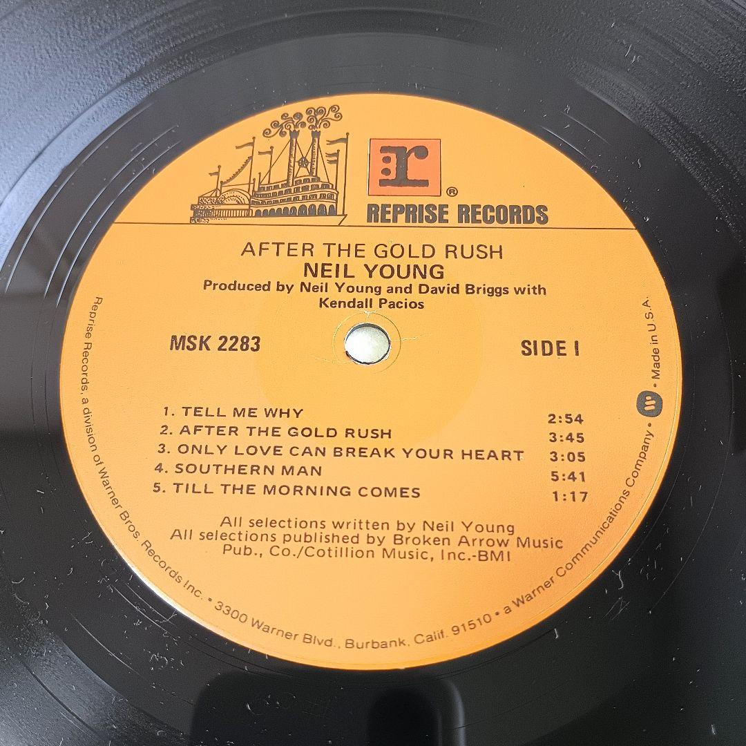 値下美品【LP·US盤】「After The Gold Rush」MSK2283