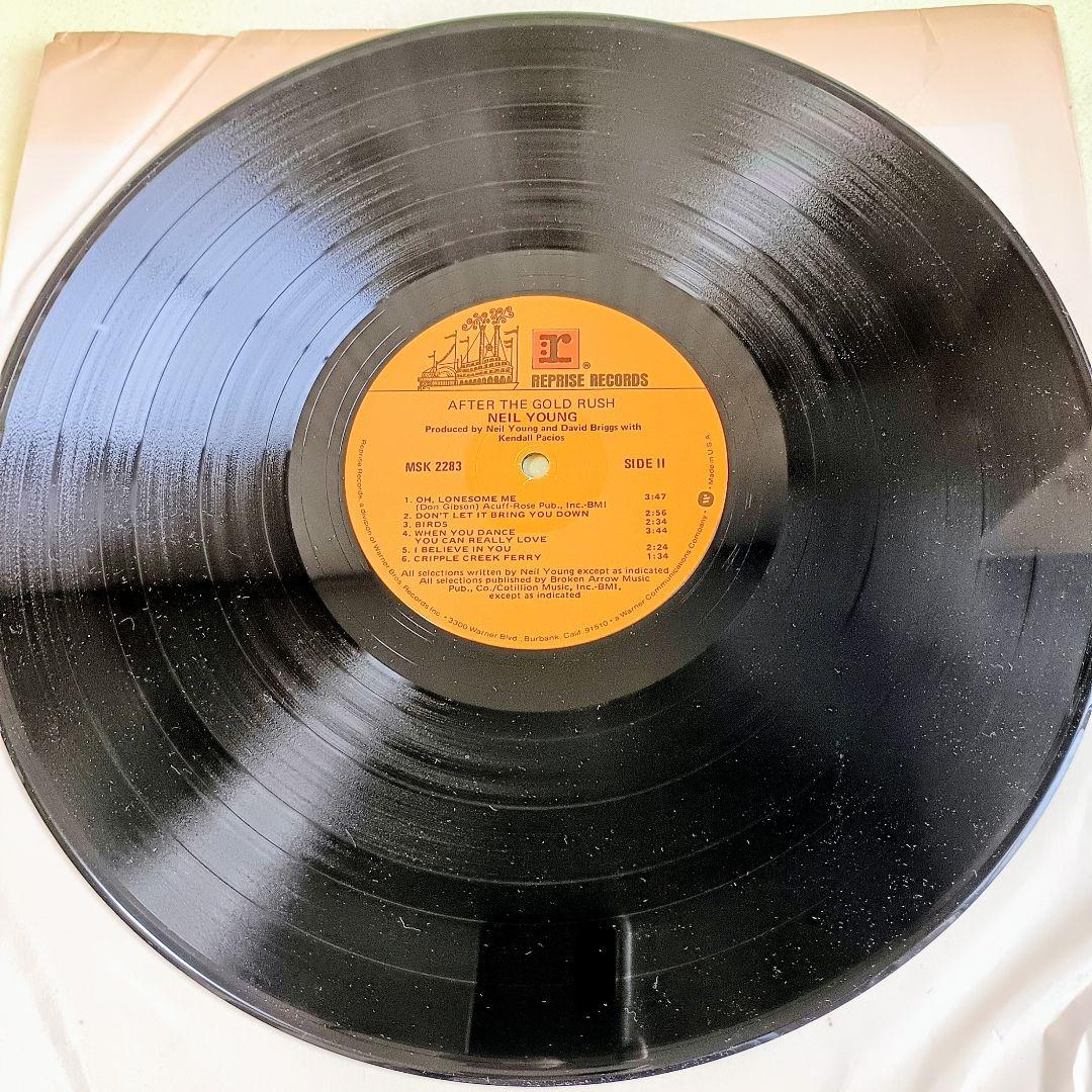 値下美品【LP·US盤】「After The Gold Rush」MSK2283