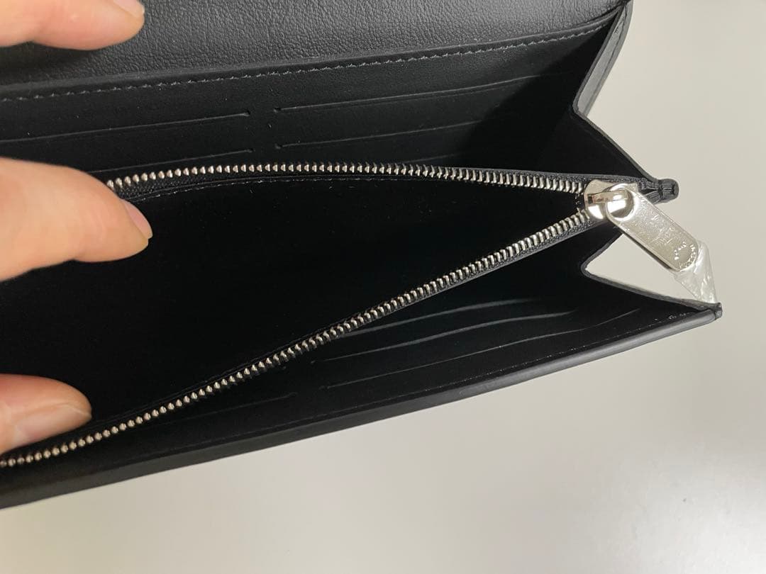 ルイヴィトン 長財布 ポルトフォイユ・イリス マヒナ M60143 ノワール