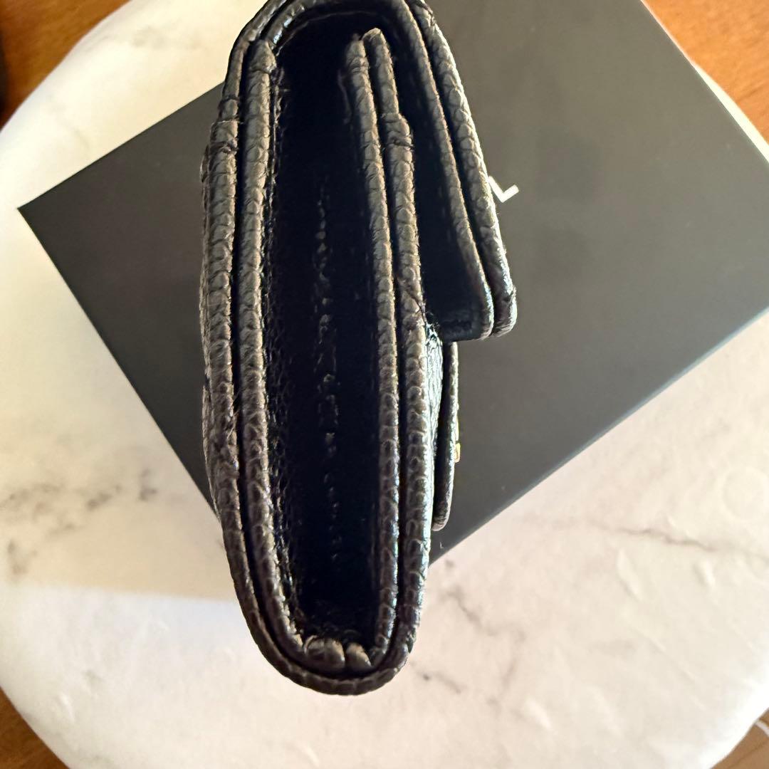 美品　CHANEL カードケース　ケース　財布　黒