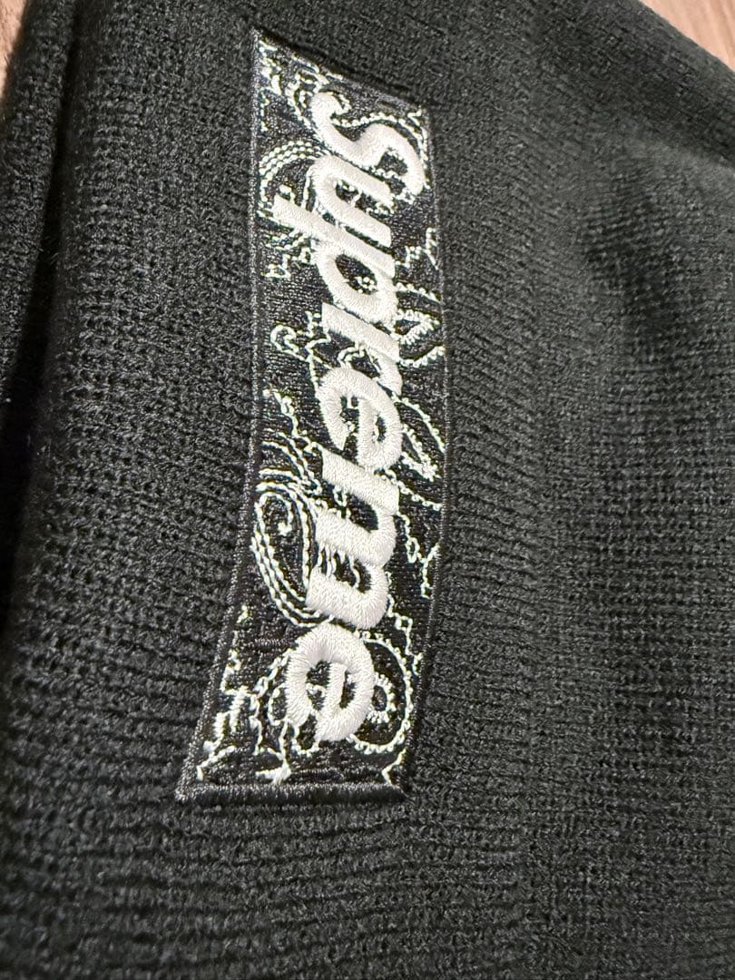 Supreme x new era バンダナ box logo beanie