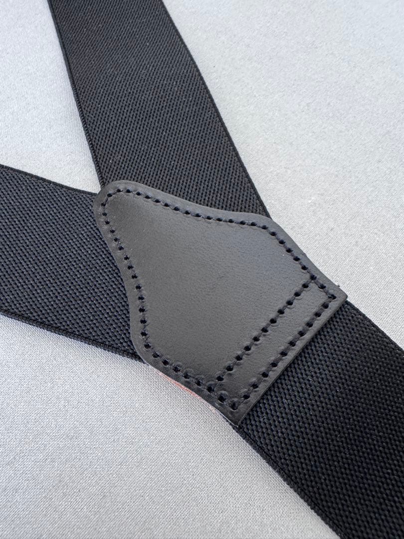  THURSTON アルバートサーストン黒 ブラック ブレイシーズ