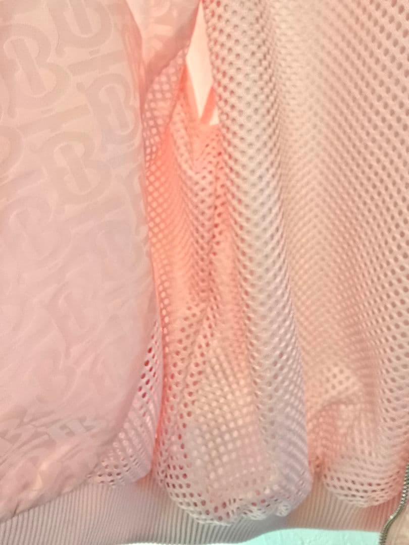 Burberry ピンク フード付きジャケット