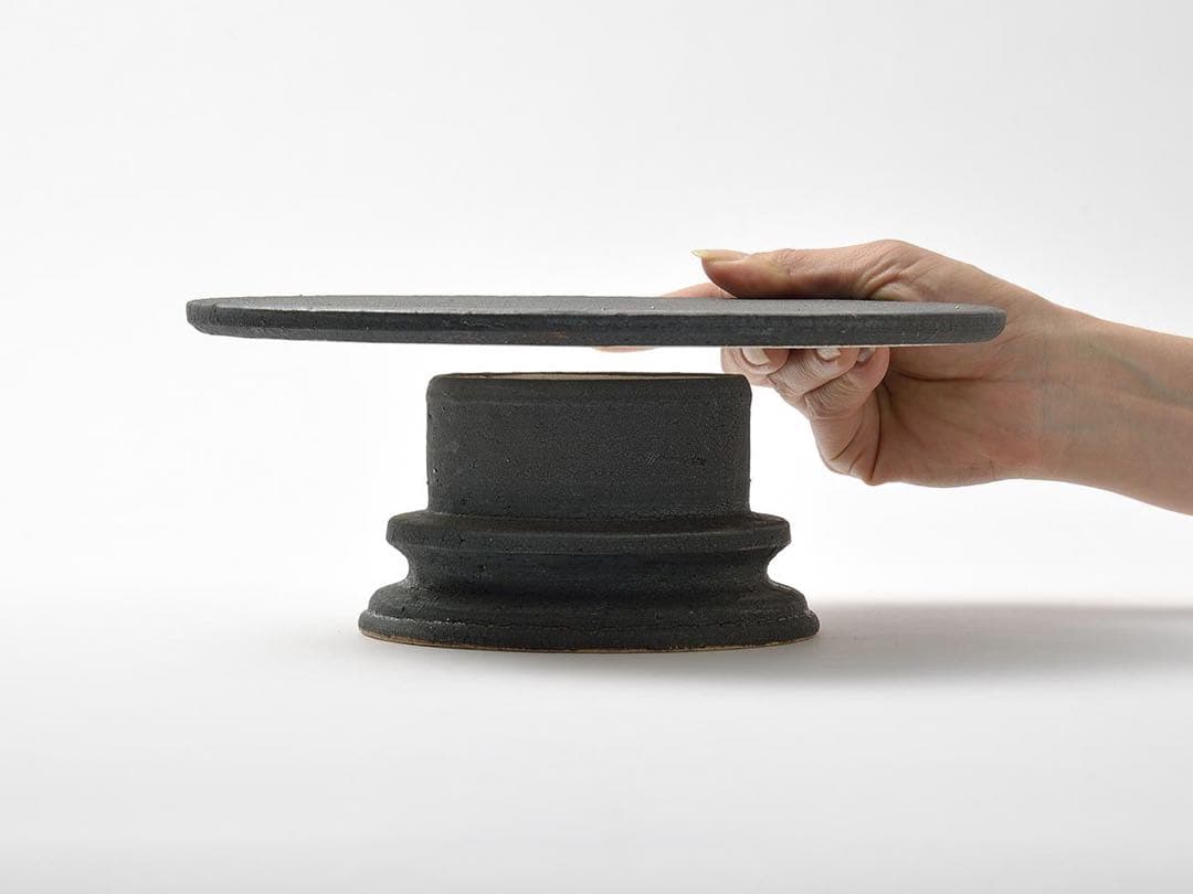 食器 fractal cake stand M susu