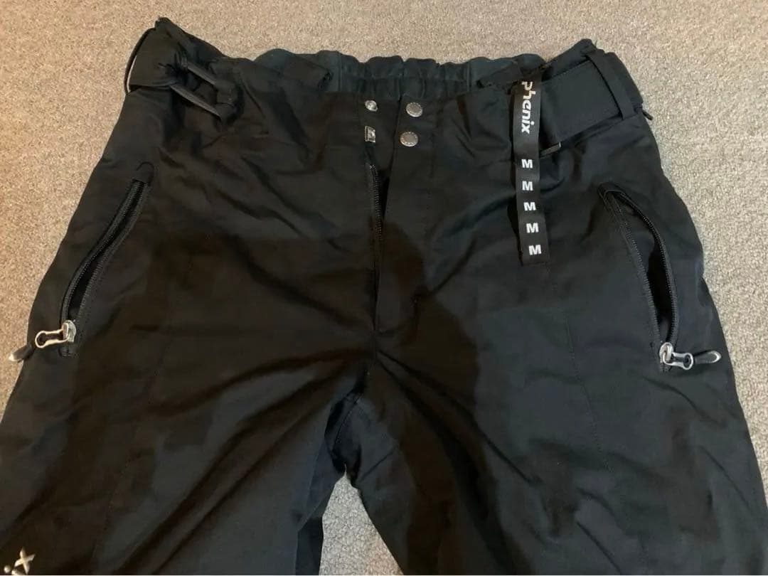 美品 PHENIX サスペンダー付 パンツ ◆ スキー スノボー スクート M