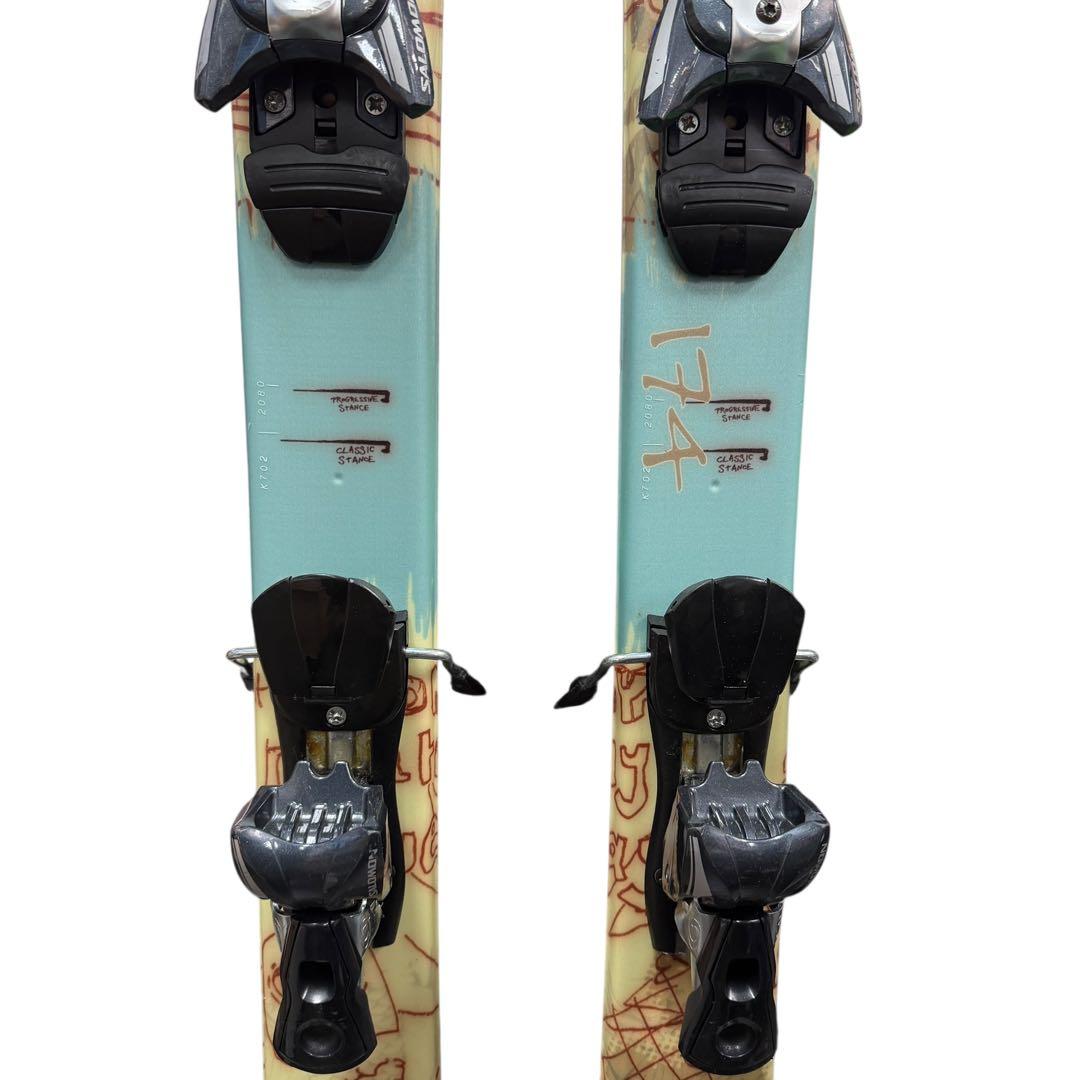 スキー SALOMON TENEIGHTY FOIL FREE STYLE 166cm