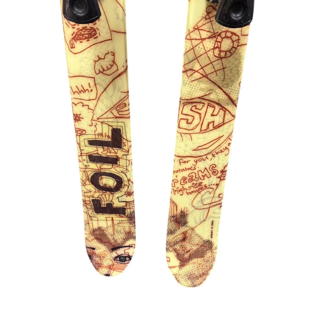 スキー SALOMON TENEIGHTY FOIL FREE STYLE 166cm