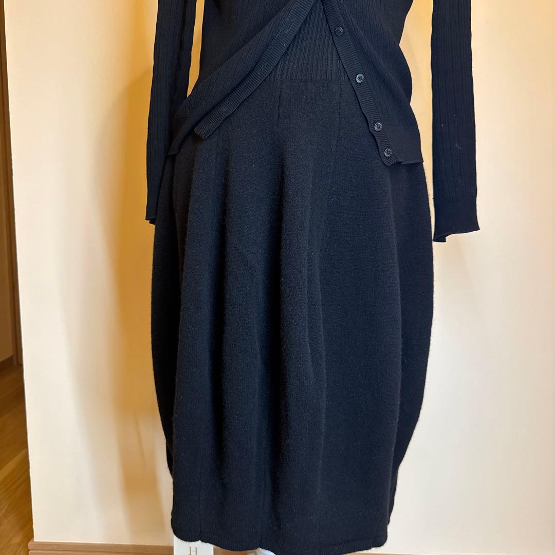 HARUNOBU MURATA ウールニットスカート新品未使用サイズ38