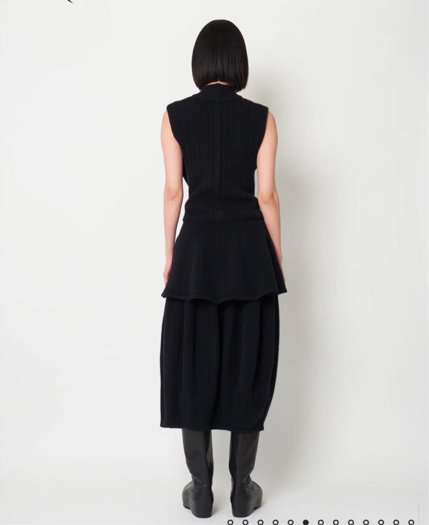 HARUNOBU MURATA ウールニットスカート新品未使用サイズ38