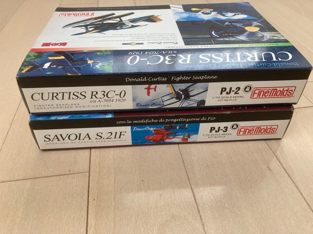 紅の豚SAVOIA S.21F & CURTISS R3C-0 1/72