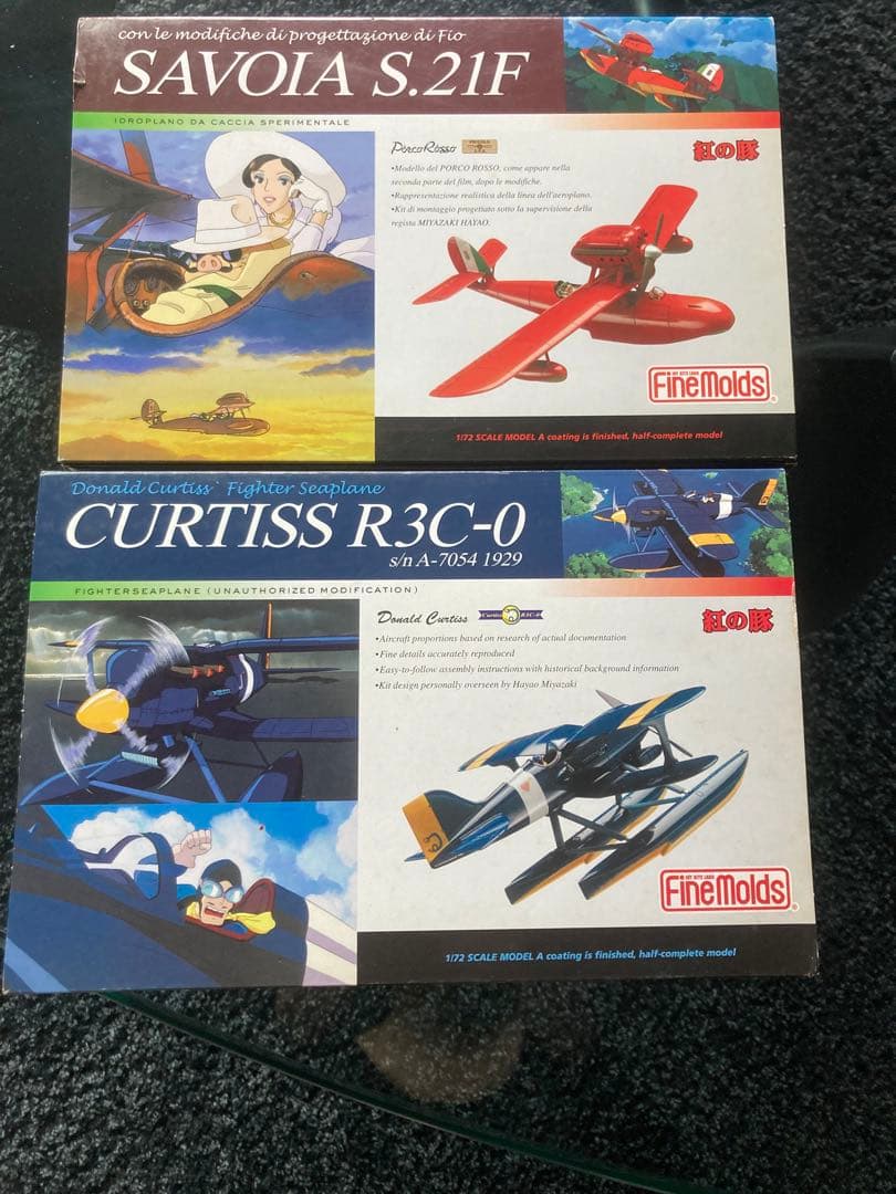 紅の豚SAVOIA S.21F & CURTISS R3C-0 1/72