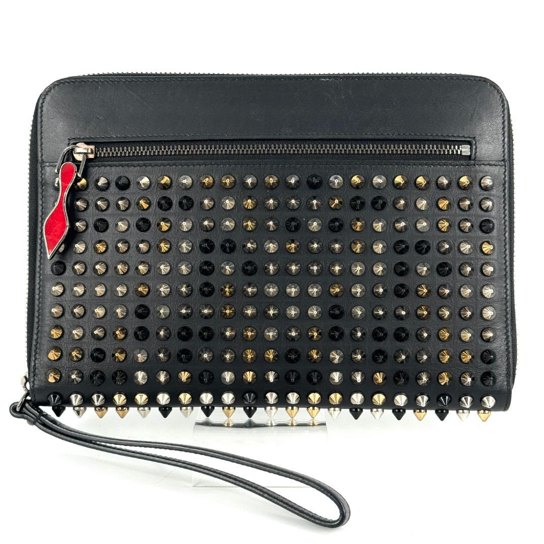 【美品】Christian Louboutin クラッチバッグ ipadケース