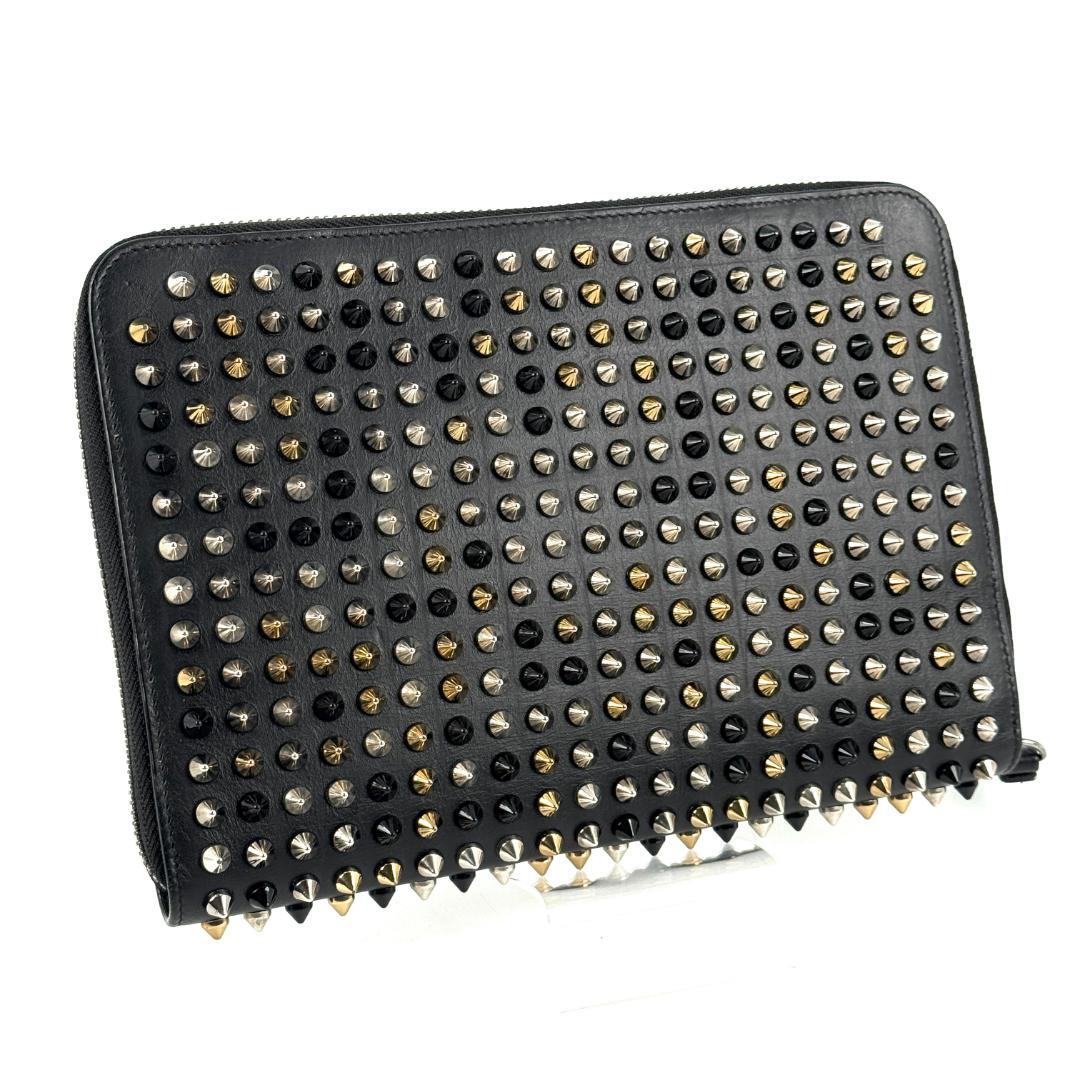 【美品】Christian Louboutin クラッチバッグ ipadケース