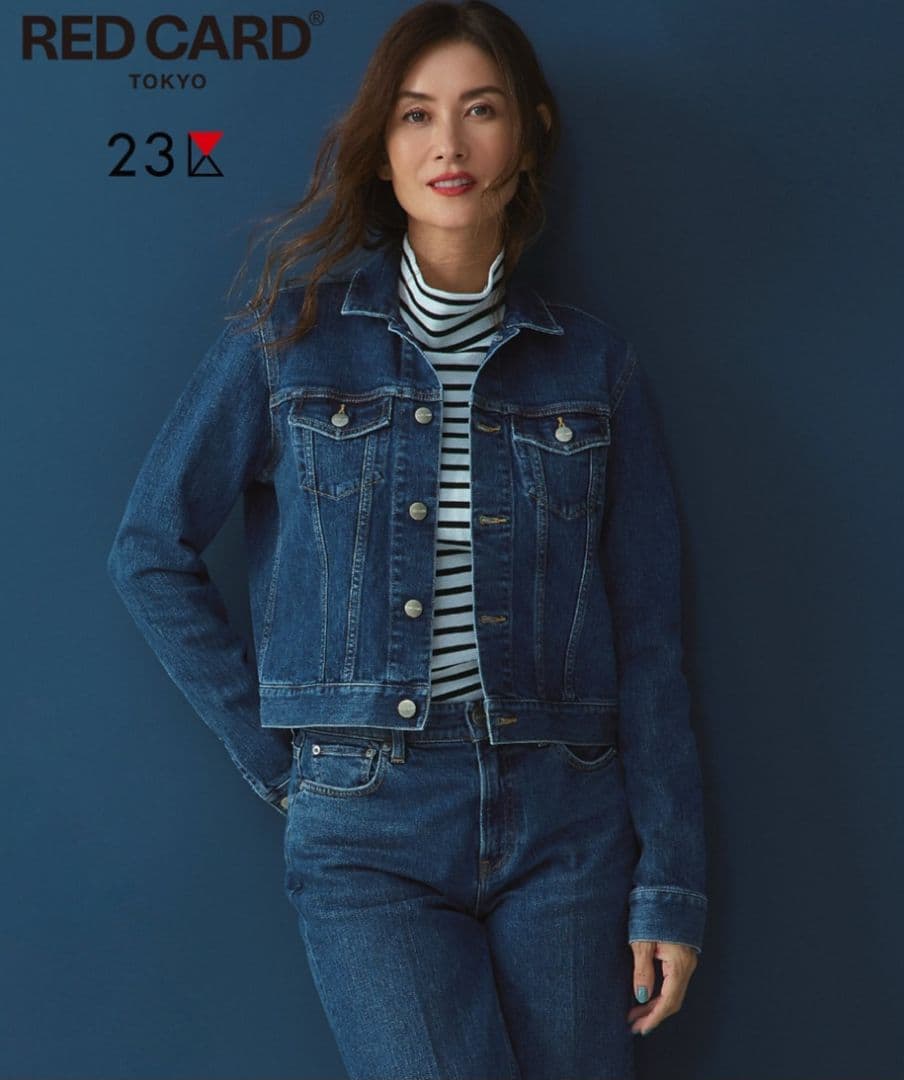 【完売品】2023　レッドカード×23区　デニム ジャケット　30周年記念モデル